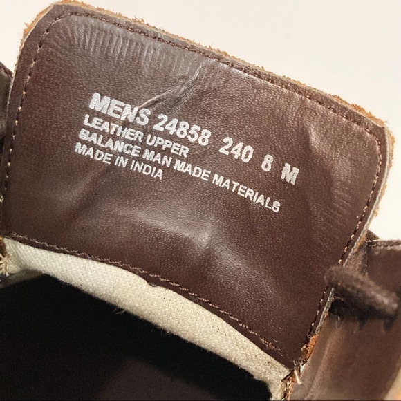 Stacy Adams Prescott Tan Cap Toe Oxford Lace Up Dress Shoe Size 8M - Picture 11 of 16